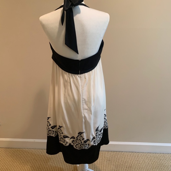 BCBGMaxazria Halter Dress Size 10 - Picture 4 of 5